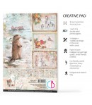 BLOC 9 FEUILLES THE GIFT OF LOVE CIAO BELLA A4 CBCL047