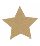 ETOILE EN MDF 17.7 X 16.8 X 0.9 CM