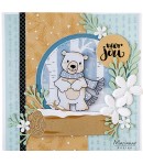 TAMPONS + DIES OURS POLAIRES - MARIANNE DESIGN