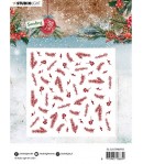 TAMPONS BACKGROUND PATTERN - SENDING JOY - STAMP56