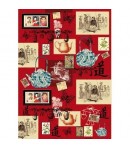 PAPIER DECOUPAGE IMAGES ASIATIQUES 50 X 70CM DFG374