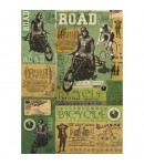 PAPIER DECOUPAGE MOTOS 50 X 70 CM
