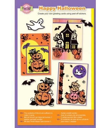 KIT STICKERS HAPPY HALLOWEEN 3.9431