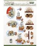 FEUILLE 3D WOOD DECORATIONS CD11725