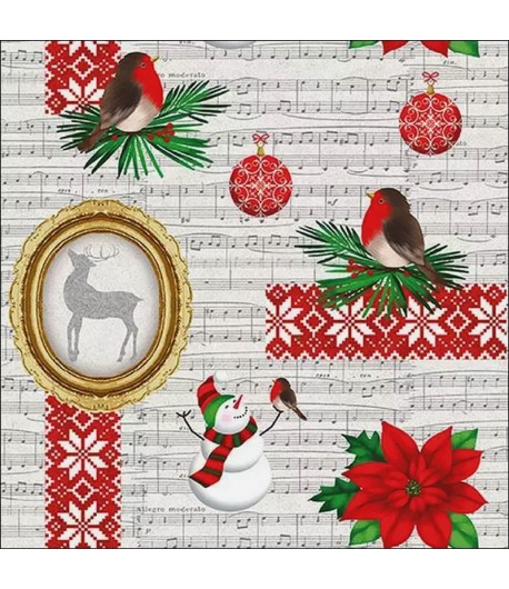 SERVIETTE X-MAS ITEMS