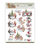 FEUILLE 3D THE HEART OF CHRISTMAS - DINING SB10595