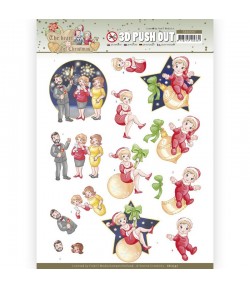 FEUILLE 3D THE HEART OF CHRISTMAS - FIREWORKS SB10597