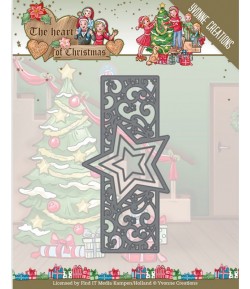 DIES THE HEART OF CHRISTMAS - TWINKLING BORDER YCD10256