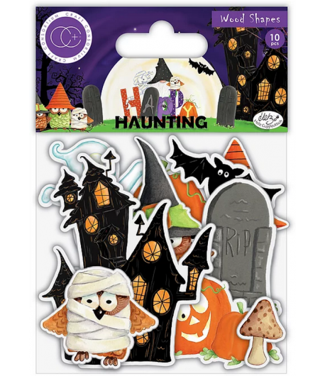 FORMES BOIS HAPPY HAUNTING HALLOWEEN - CRAFT CONSORTIUM