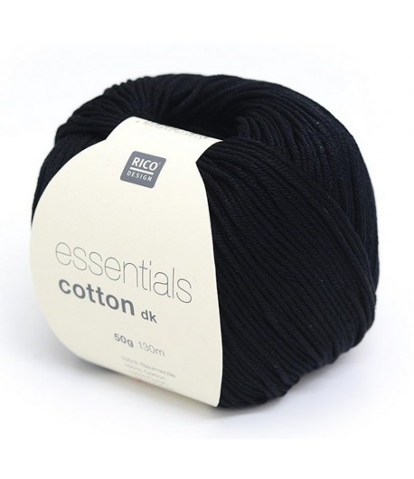 ESSENTIALS COTTON DK NOIR N.90