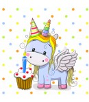 SERVIETTE SWEET LICORNE