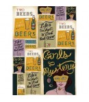 PAPIER DECOUPAGE BEER 50 X 70 CM