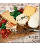 SERVIETTE PALETTE DE FROMAGES