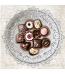 SERVIETTE CHOCOLATE PARTY
