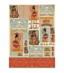 PAPIER DECOUPAGE INDE 50 X 70 CM