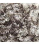 LAINE CREATIVE PETIT LAPIN TAUPE BLANC (009)