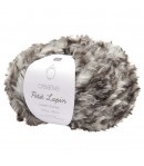LAINE CREATIVE PETIT LAPIN TAUPE BLANC (009)