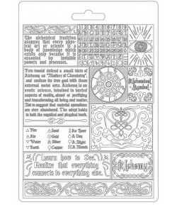 MOULE PVC FLEXIBLE ALCHEMY - WRITINGS - K3PTA5609