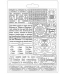 MOULE PVC FLEXIBLE ALCHEMY - WRITINGS - K3PTA5609