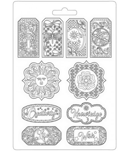 MOULE PVC FLEXIBLE ALCHEMY - TAGS - K3PTA5610