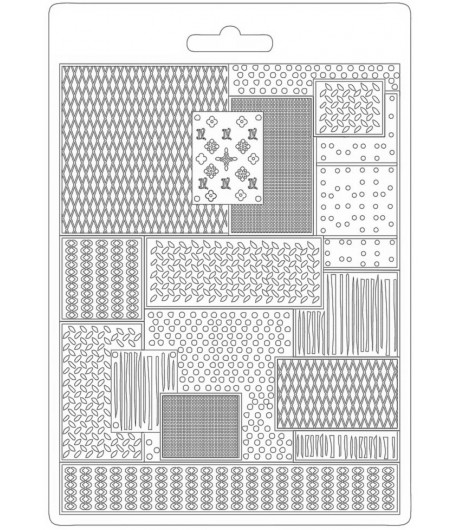 MOULE PVC FLEXIBLE LADY VAGABOND LIFESTYLE - METAL PATTERN - K3PTA5603