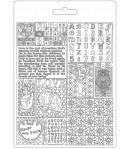 MOULE PVC FLEXIBLE ALCHEMY - PATCHWORK- K3PTA5607