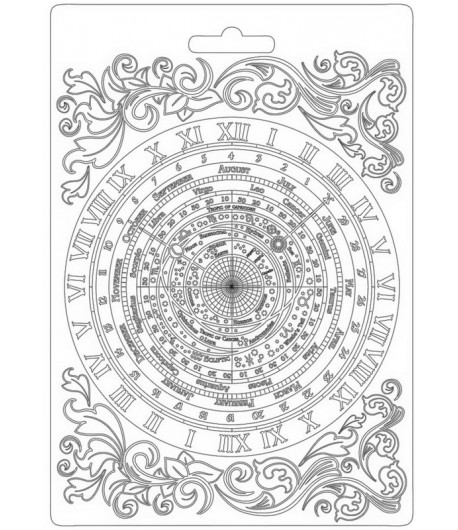 MOULE PVC FLEXIBLE ALCHEMY - ASTROLOGY - K3PTA5608