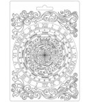 MOULE PVC FLEXIBLE ALCHEMY - ASTROLOGY - K3PTA5608