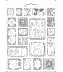 MOULE PVC FLEXIBLE ALCHEMY - NUMBERS 21 X 29.7 CM - K3PTA4524