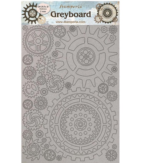 FORMES CARTON A4 LADY VAGABOND LIFESTYLE GEARS GAUGE KLSPDA448 - STAMPERIA