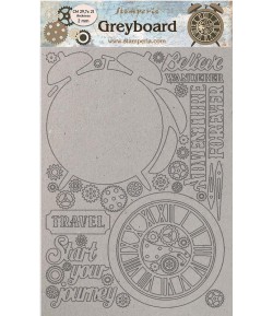 FORMES CARTON A4 LADY VAGABOND LIFESTYLE ALARM CLOCK KLSPDA447 - STAMPERIA