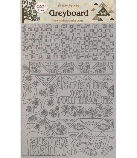 FORMES CARTON A4 KLIMT TREE PATTERN KLSPDA446 - STAMPERIA