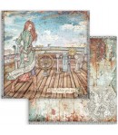 PAPIER LADY VAGABOND LIFESTYLE RUDDER 30X30CM - SBB843 - STAMPERIA