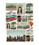 PAPIER DECOUPAGE LOS ANGELES 50 X 70 CM