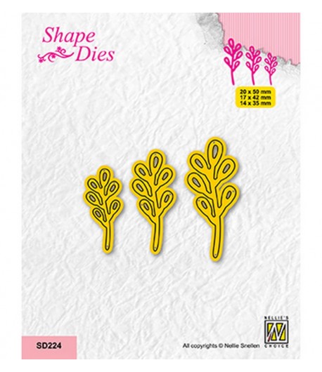 DIES SET OF BRANCHES 3 - SD224