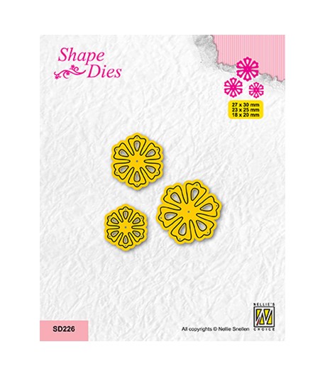 DIES SET OF FLOWERS 5 - SD226