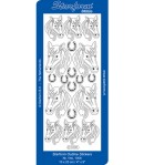 STICKERS CHEVAUX - OR