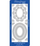 STICKERS NAPPERONS OVALES - OR