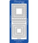 STICKERS NAPPERONS CARRES - OR