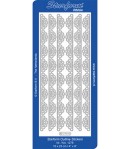 STICKERS BORDURES DENTELLE - OR