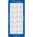 STICKERS HOUX ET BOUGIE - OR