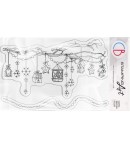 TAMPONS TRANSPARENTS LET'S DECORATE PS6079 CIAO BELLA