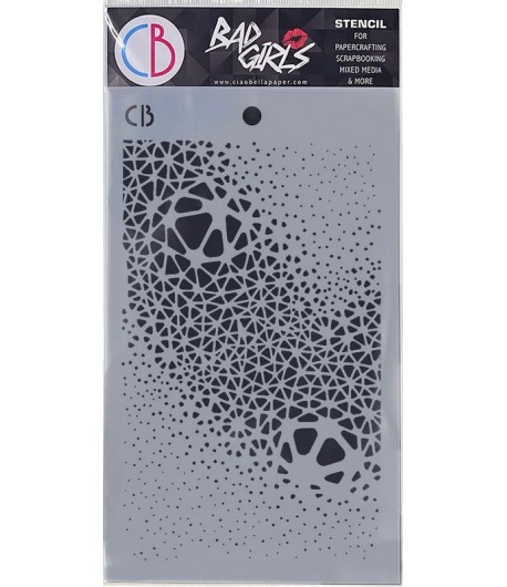 POCHOIR PAPER CLIPS 14.5X24 CM - CIAO BELLA MSB040