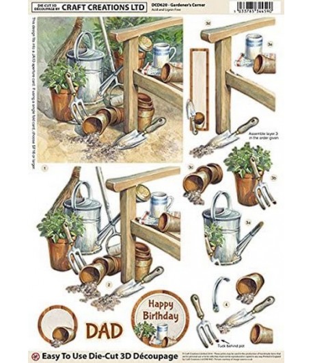 FEUILLE 3D JARDINAGE DCD620