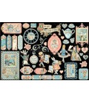 DIE CUTS G45 ALICE TEA PARTY EPHEMERA - 4502364