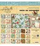 BLOC 24 FEUILLES TIME TO FLOURISH DELUXE EDITION 30X30CM GRAPHIC45 4502365