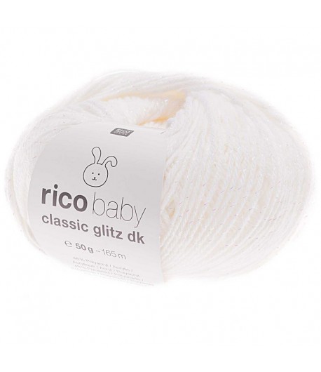 *LAINE BABY CLASSIC GLITZ BLANC (001)