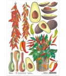 PAPIER DE RIZ A4 SPICE YOUR LIFE UP 21 X 29.7CM CIAO BELLA CBRP223