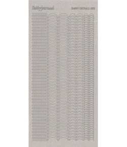 STICKERS MOTIFS ARGENT SDS003TZ