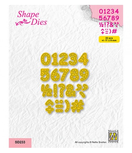 DIES CHIFFRES  - SD233
